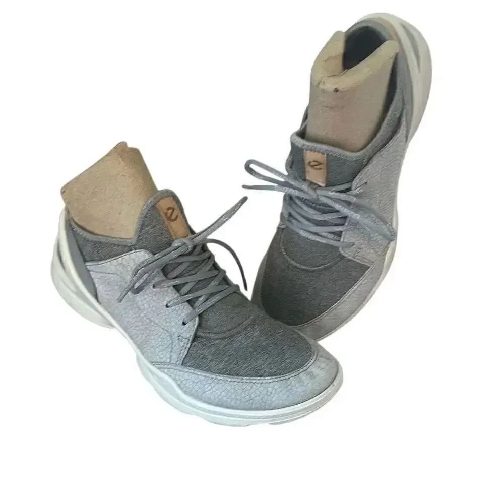 Ecco Biom #betheoutsider Grey Womens Trainer Sneakers Golf Gym 38